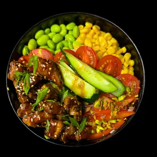 Poke Bowl з куркою теріяки