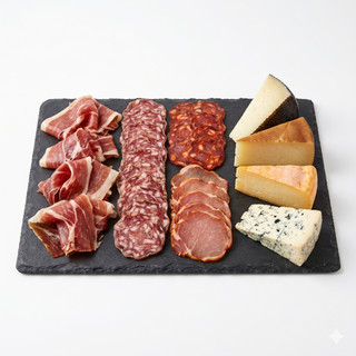 Tabla De Charcutería Ibérica Y Quesos