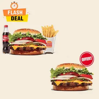 Menu Whopper acheté = Whopper Burger offert