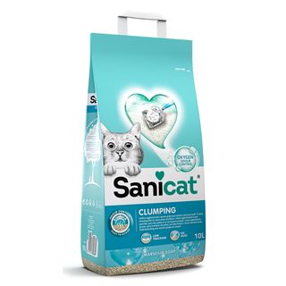 SANICAT Marseille Soap, grudajući mineralni pijesak za mačke, mirisni, 10l (KOD PSANCLMM010L)