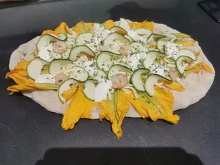 Zucchini & gamberetti