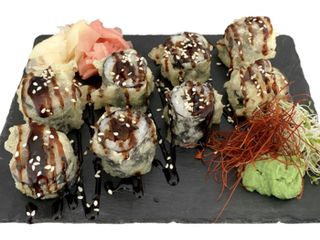 Hosomak z Kanpyo w Tempurze