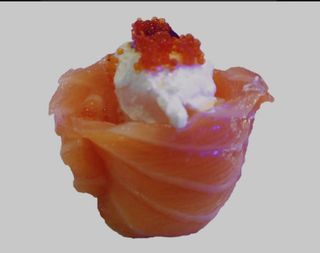 Nigiri Gunkan Salmón Con Queso