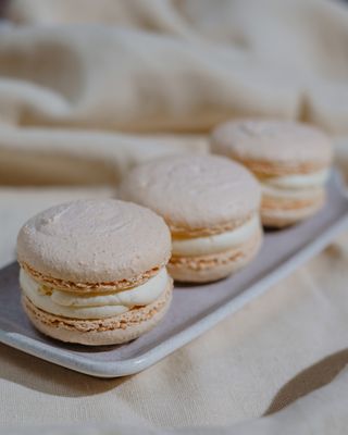 Macarons de vanilie