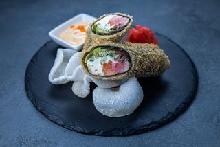 Донер з лососем та тунцем (300г)