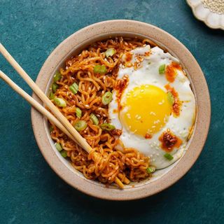 Noodles and Egg