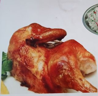 Medio Pollo + Patatas + Bebida