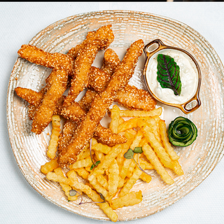 Pileći štapići sa susamom