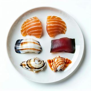 Sashimi set con crostacei large - 12 pezzi