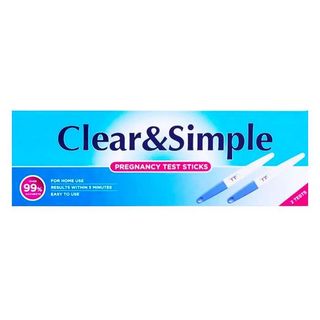 Clear & Simple Pregnancy Test 1's