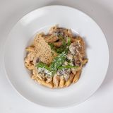 Penne Poulet Champignons