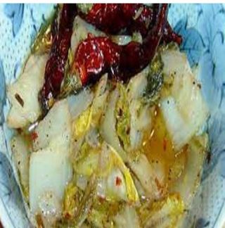 Hot and Sour Chinese Cabbage