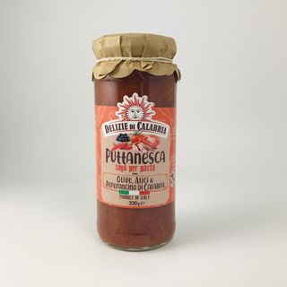 Sugo Puttanesca Acciughe &amp; Ardei Iute 330g