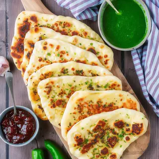 Naan De Ajo Y Chile