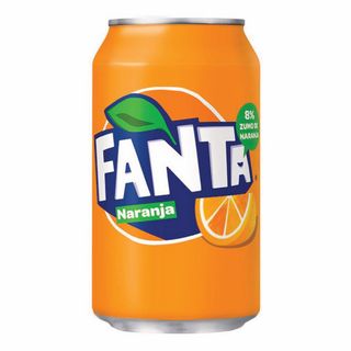 Fanta Naranja lata