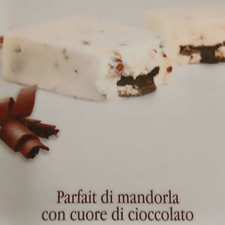 Parfait mandorla e cioccolato