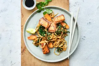 Nouilles Au Saumon