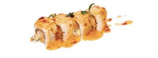 103. Uramaki salmon fried roll - 8 pezzi