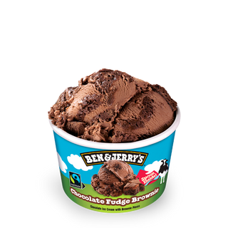 Mini Ben & Jerry´s Chocolate Fudge Brownie