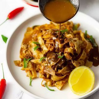 Beef kottu porzione media