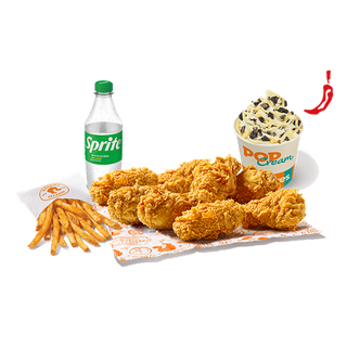 Menu Completo 8 Alitas Picantes Crujientes