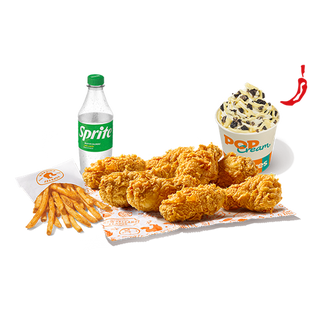 Menu Completo 8 Alitas Picantes Crujientes