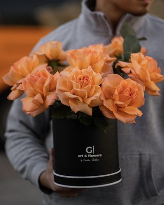 Моно-Букет из Роз (9 шт.) (40 см.)