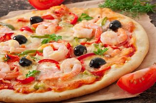 Pizza De Marisco (Mediana)