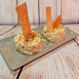 Ensaladilla Sevillana de langostinos (Ración)