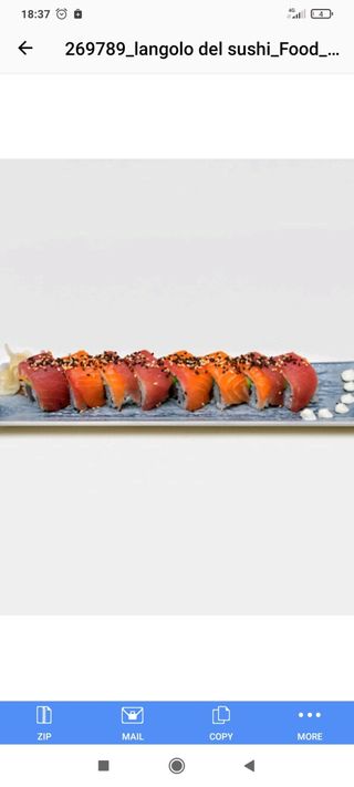 Raimbow roll 8 pezzi