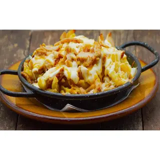 Pollo cheese fries