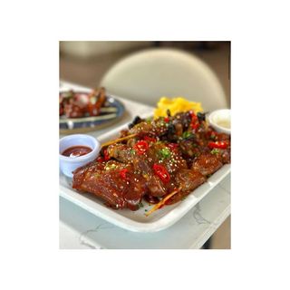 Bbq Platters With Fries