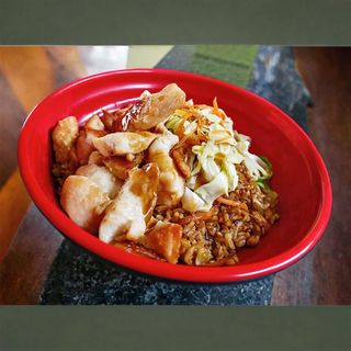 Arroz chau chau com Frango Grelhado