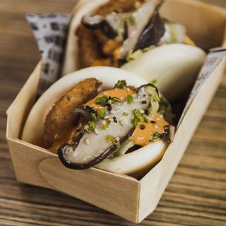 Bao de Langostinos Crujientes  (2 Uds.)