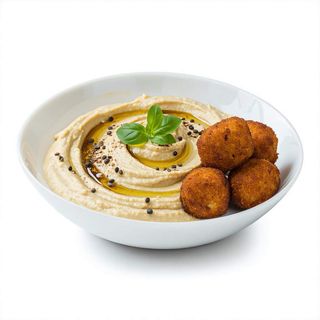 Hummus con kebbe