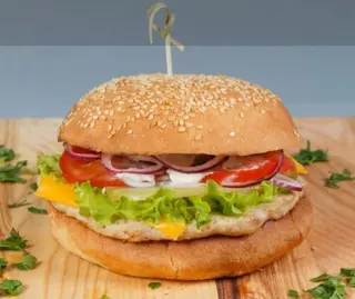Гамбургер с курицей