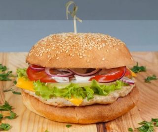 Гамбургер с курицей