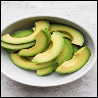 Fresh Avocado Slices