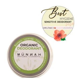 Desodorante Orgánico En Crema Munnah 30 Ml