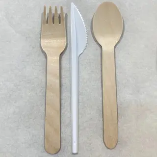 Kit de Talheres Biodegradáveis