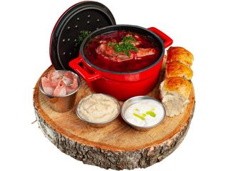 Tradycyjny ukraiński barszcz (350/50/30/50g)