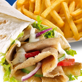 2 Durum +1 patatas fritas 