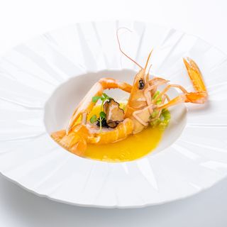 201. Scampi sashimi