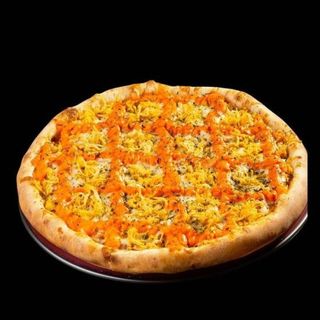 Pizza de Frango com Cheddar