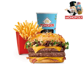 McMenú McExtreme BBQ & Mayo Doble 