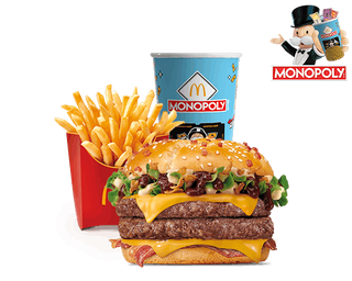 McMenú McExtreme BBQ & Mayo Doble 