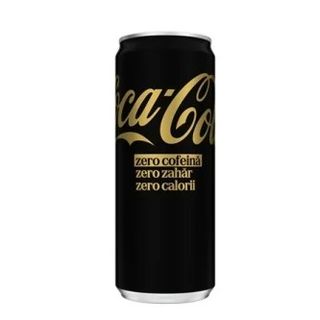 Coca Cola Zero Cofeina, Zero Zahar, Zero Calorii