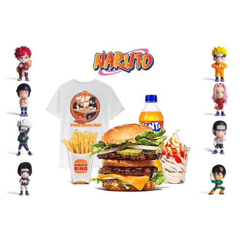 Menú Ninja Big King® Grande