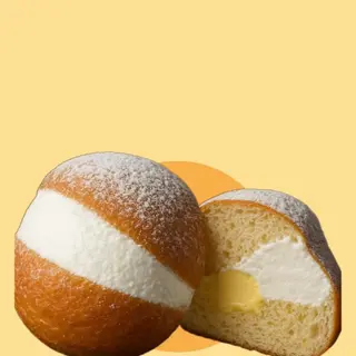 Maritozzo Classico Crema e Panna