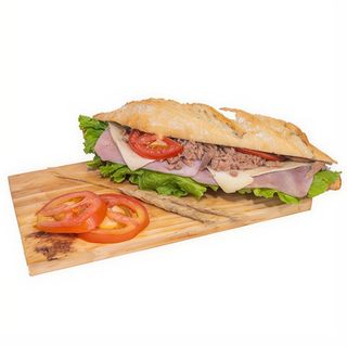 Bocadillo Vegetal con atún